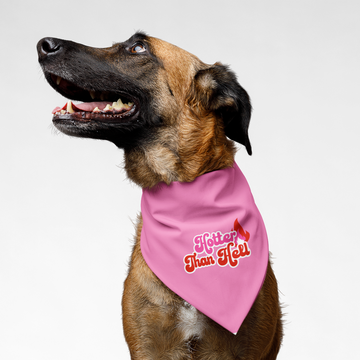 PawsIndia Pet Bandana - Hotter Than Hell